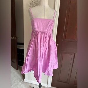 Pink Sleeveless Dress